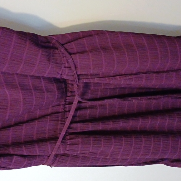 Cato sleeveless prairie tiered dress xl plum purple - Picture 4 of 5